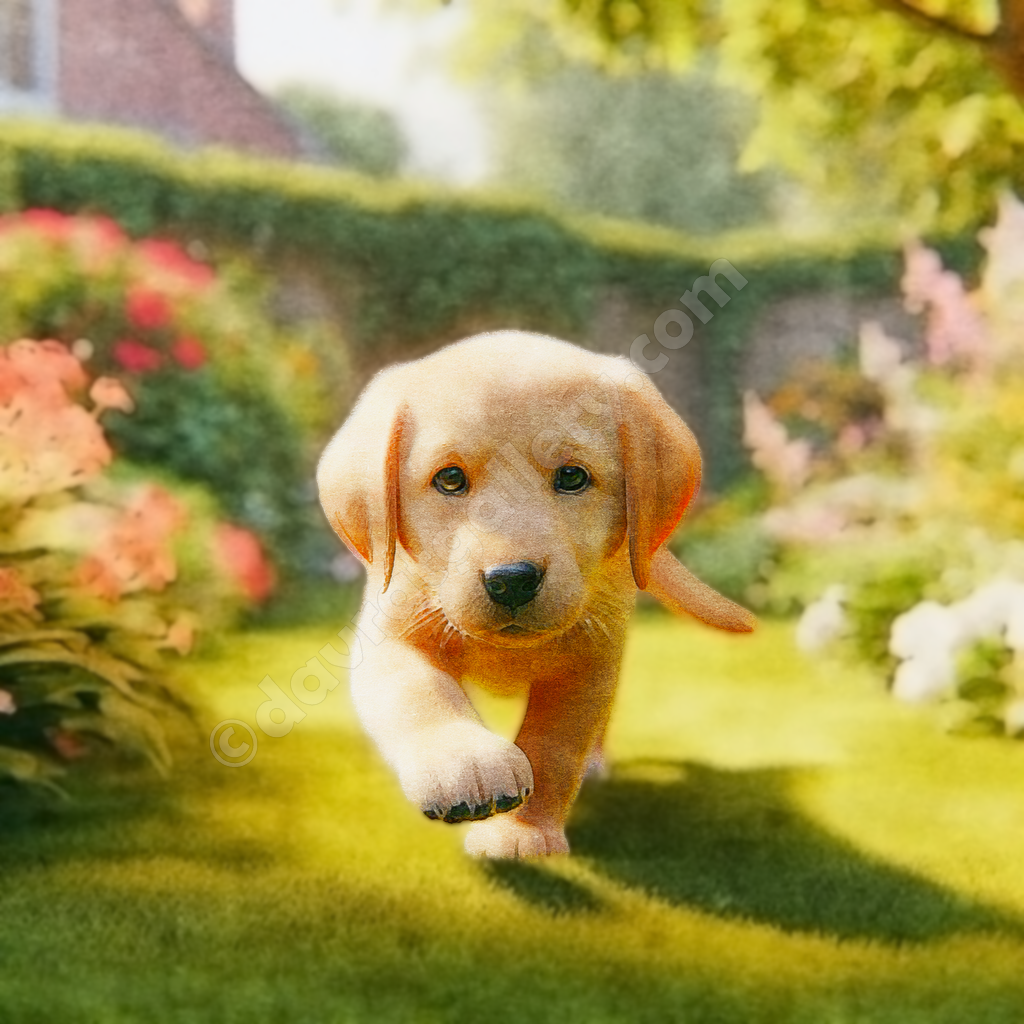 Puppy’s Garden Frolic