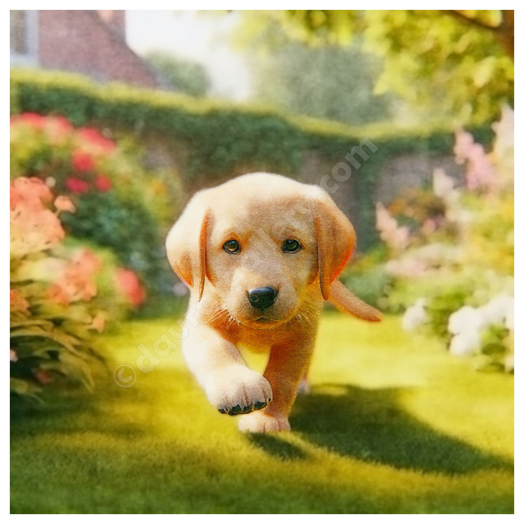 Puppy’s Garden Frolic