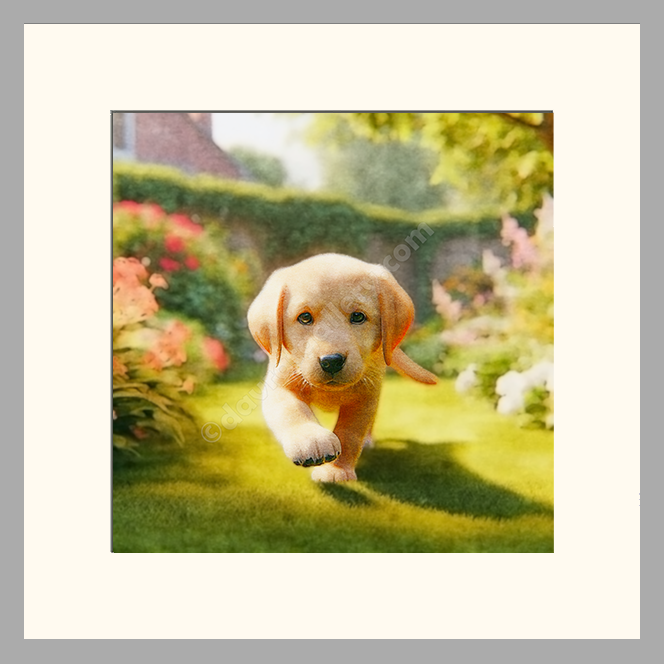 Puppy’s Garden Frolic